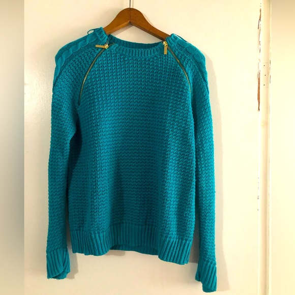 MICHAEL Michael Kors Sweaters - Michael Kors unique sweater! Real w two zipper size xl